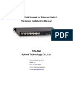 SICOM2024M Industrial Ethernet Switch Hardware Installation Manual - V4.3