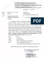 Surat Undangan Temu Teknik Lomba O2SN SMK Th.2023