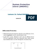 ENG451 - 6 - Power System Protection