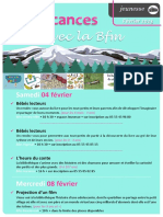 Flyer Vacances Hiver 2023