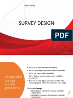 Session 7 - Survey Design