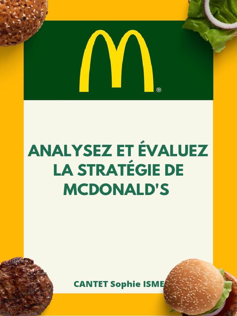 Analyse de La Communication de McDonalds | PDF | McDonald's | Publicité
