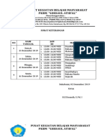 Pusat Kegiatan Belajar Masyarakat PKBM "Ghidaul Athfal": Surat Keterangan