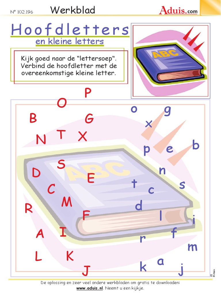 Hoofdletters en Kleine Letters 102196 de A NL PDF