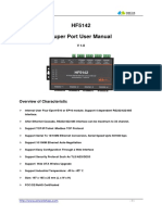 HF5142 Serial Server User ManualV1.0(20170524)