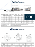 Taylor Devices FVD Dimensions