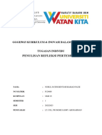 Tugasan Penulisan Refleksi Pertemuan Kedua