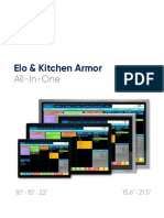 COMBINED Elo Kitchen Armor All in One Spec Sheets