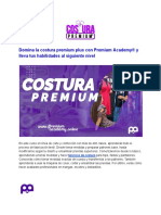 Domina La Costura Premium Plus Con Pemium Academy®