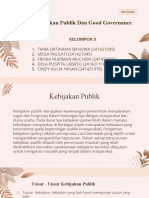 KEL 5 PPT Kebijakan Publik