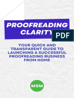 Proofreading Clarity (E-Book)