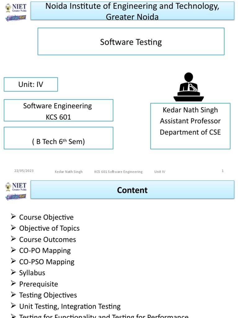 Software Testing Strategies Overview | PDF | Software Testing | Unit ...