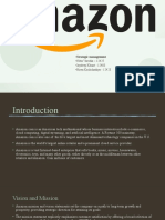Amazon - Strategic Management