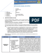 PLANIFICACION ANUAL DE DPCC 3°- 2023