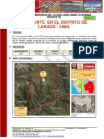 Reporte Complementario #235 13ene2020 Accidente en El Distrito de Laraos Lima 12