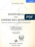 Historia Del Derecho Romano Vogel II