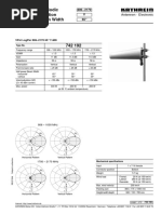 Logarithmic Periodic Vertical Polarization Half-Power Beam Width