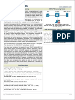 Cheat Sheet - DHCP Snooping