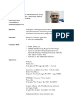 Sageer Ahmed Resume - Latest