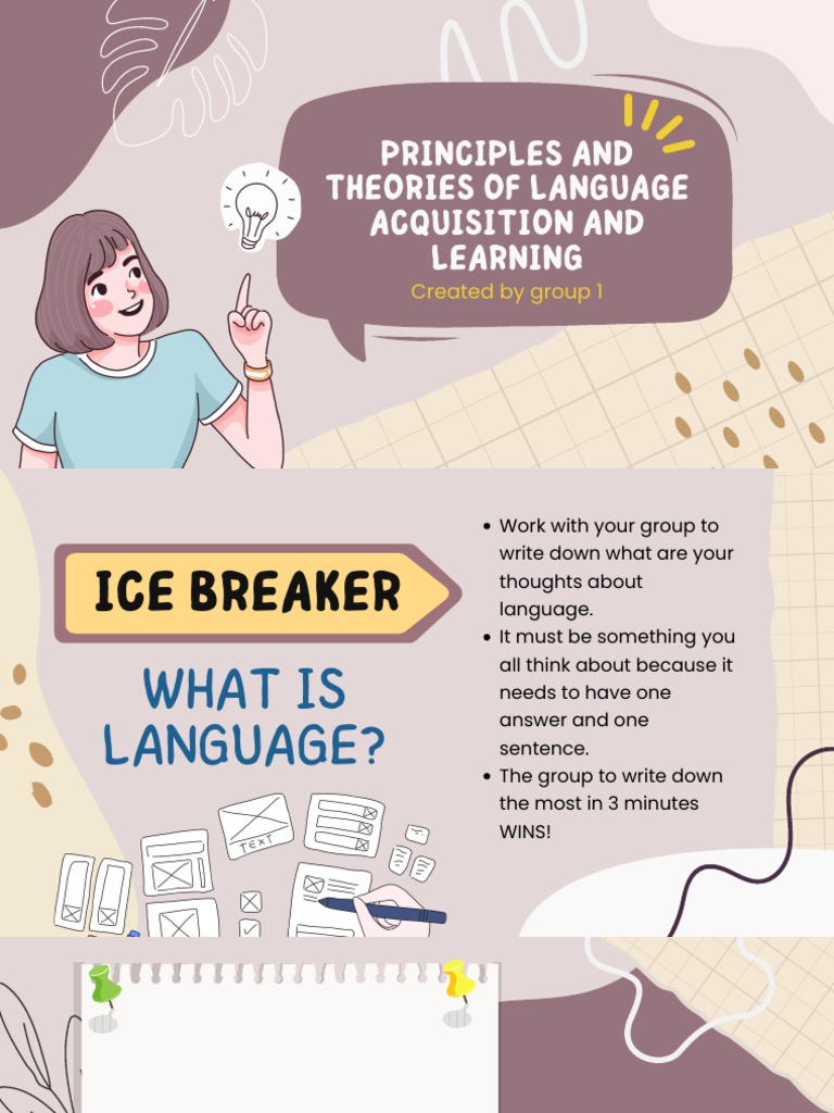 Language Acquisition Theories Overview | PDF | Behaviorism | Language ...