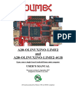 A20 OLinuXino LIME2 UM 736747