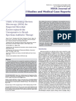 Utility of Scanning Electron Microscopy Sem For Suspected Microbial Keratoconjunctivitis Unresponsive To Broad Spectrum Antibiotic Therapy