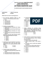 Soal Kls Xi Sem Genap 2021-2022