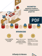 SOCIOMETRIA Metodă de Studiere A Relațiilor Interpersonale În Grupul Mic