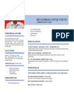 CV Muhamad Rifqi Fauzi