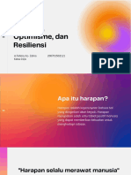 Psikologi Positif - Harapan, Optimisme, Dan Resiliensi