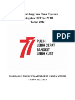 Anggaran Dana 17 Agustus