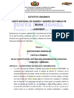 ESTATUTO ORGANICO DE JUNTA de PPMMF - MAYO-1