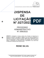 Dispensadelicitação027 2022-Renesilva