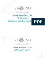 La Holista - Healthy Gut Intro Workshop at GSK PROPERTY OF LA HOLISTA CO., LTD.