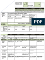 Daily Lesson Log DLL Template English 1