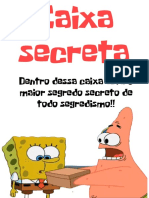 Caixa Secreta Melhor Amigo