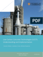 Low Carbon Concrete Technologies (LCCT)