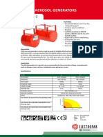 DSPA 8-1 8-2 Aerosol Generator Data Sheet