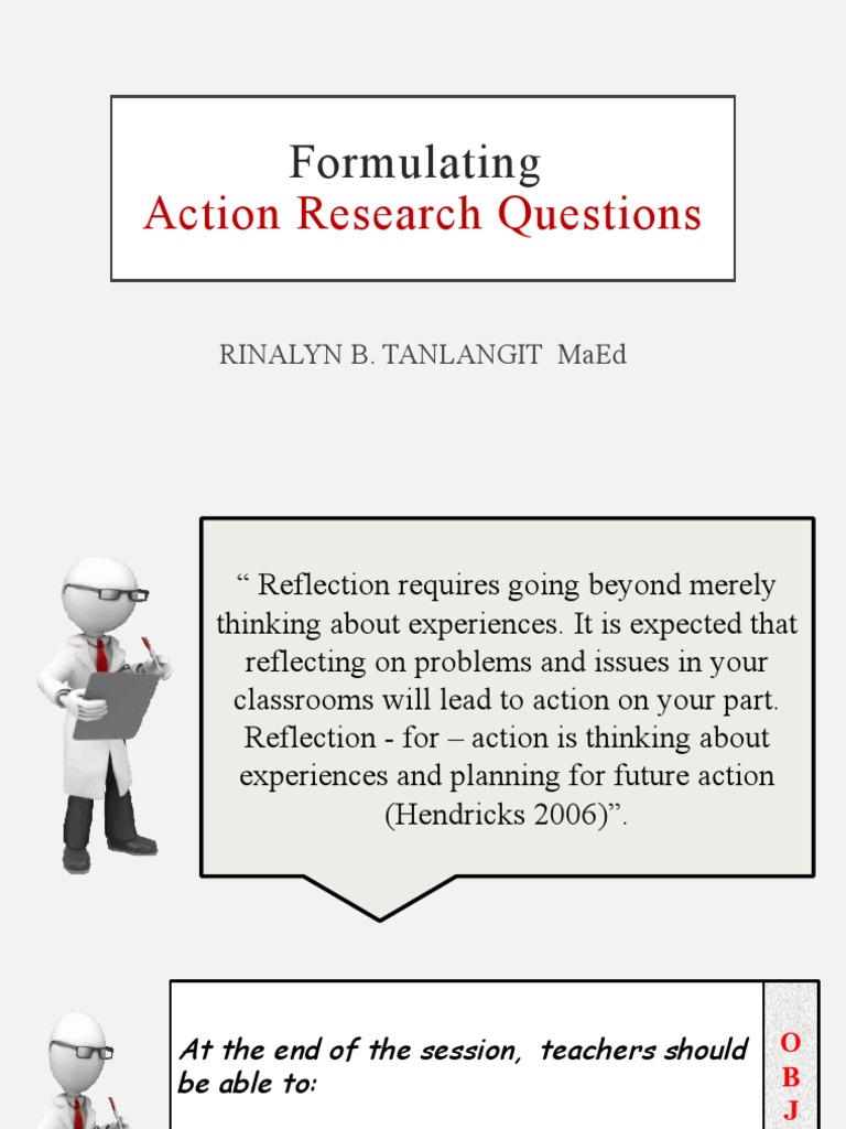 Formulating and Evaluating Action Research Questions | PDF | Hypothesis ...