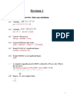 Revision 1 For Midterm Exam