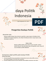 4 Budaya Politk Indonesia