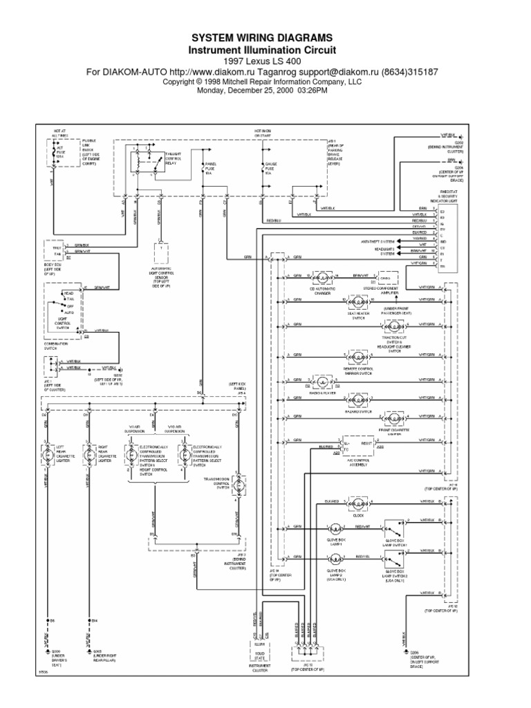 Instrument Illumination Circuit PDF