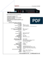Procesador DS216B: Especificaciones Tecnicas
