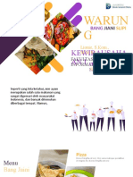 PowerPoint Template For Food