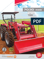 Ficha Mahindra Tractors 7030