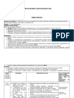 Planificación Anual Ciencias Naturales 2022