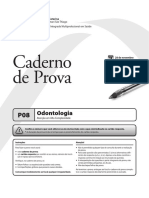 Caderno de Prova: Odontologia