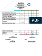 Table of Specifications GRADE 6