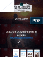 Pack de Presets para Lightroom by Caroline Lins