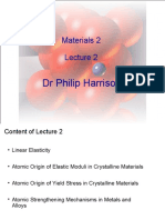 Materials 2: DR Philip Harrison